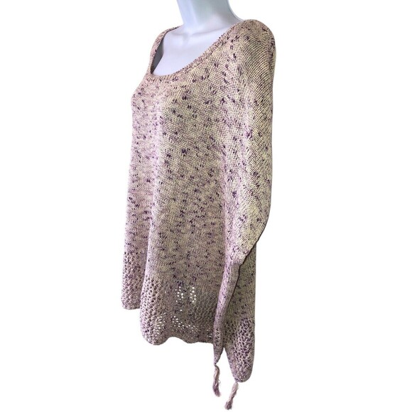 Nwot Johnny Was Poncho With Tassels Boho Chic One Size - Picture 6 of 11